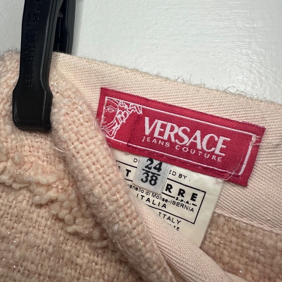 Versace Jeans Couture Tweed Mini Skirt - Picture 4 of 4